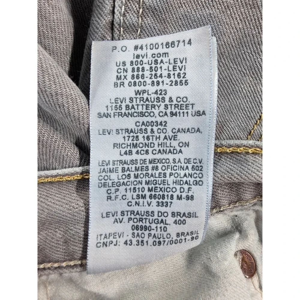 Levis 501 Mens Jeans 2012 Button fly Light Blue 42x36 Distressed Faded